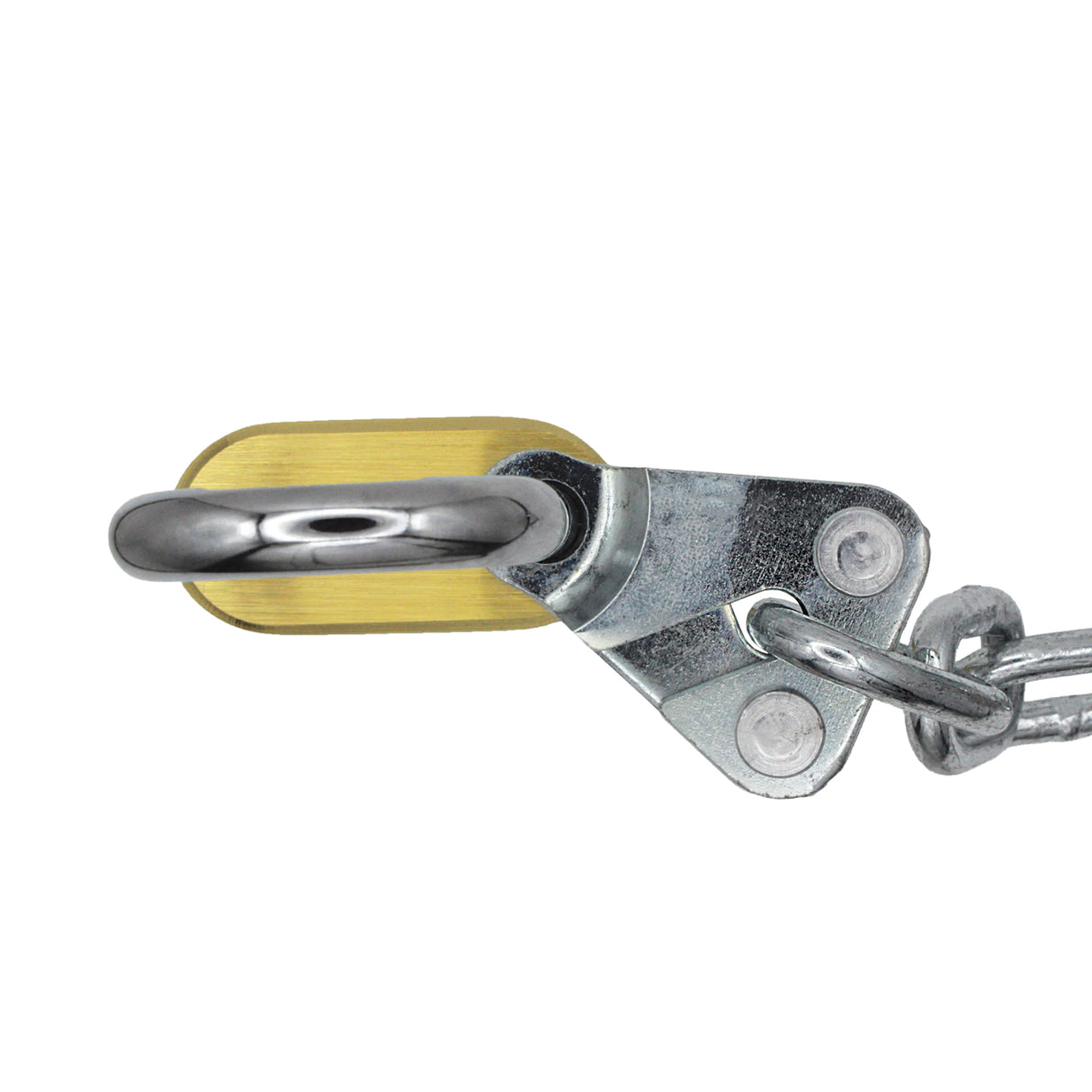 Save Lock & Master Lock 176 Resettable Combination Brass Padlock