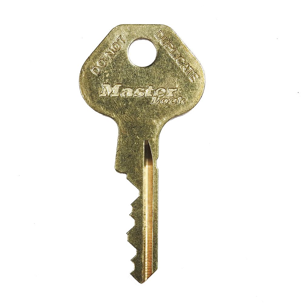 Master Lock K401 Duplicate Cut Key for W401 6-pin Safety Lockout Cylinders-Cut Key-Master Lock-K401