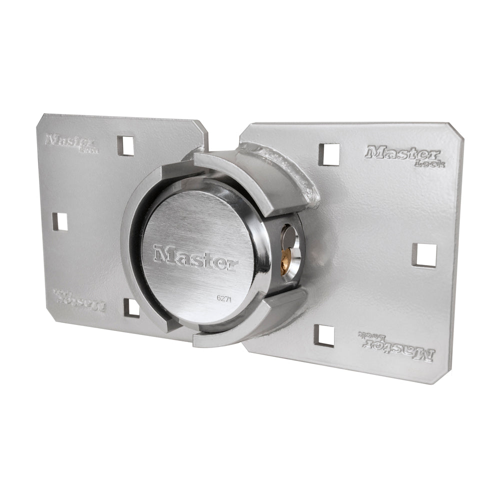 Master Lock 770LHC Reinforced Die Cast Rekeyable 6-Hidden Shackle Padlock with High Security Hasp 2-7/8" Wide