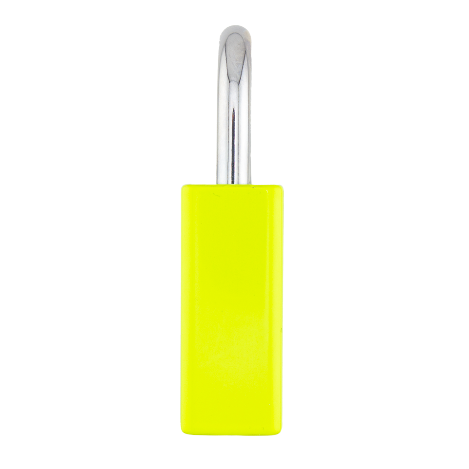 American Lock S1105PCKLM - Powder Coated Keylime Aluminum Key Retaining Safety Padlock