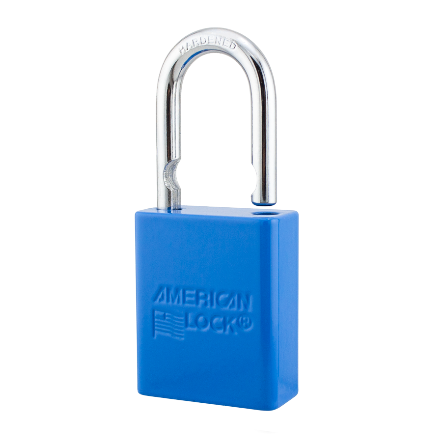 American Lock A1105PCNVY - Powder Coated Navy Aluminum Safety Padlock