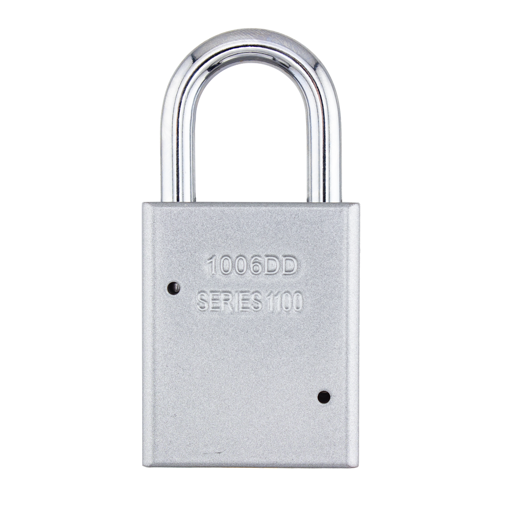 American Lock A1105 Powder Coated Aluminum Safety Padlock, 1-1/2" Wide with 1" Tall Shackle