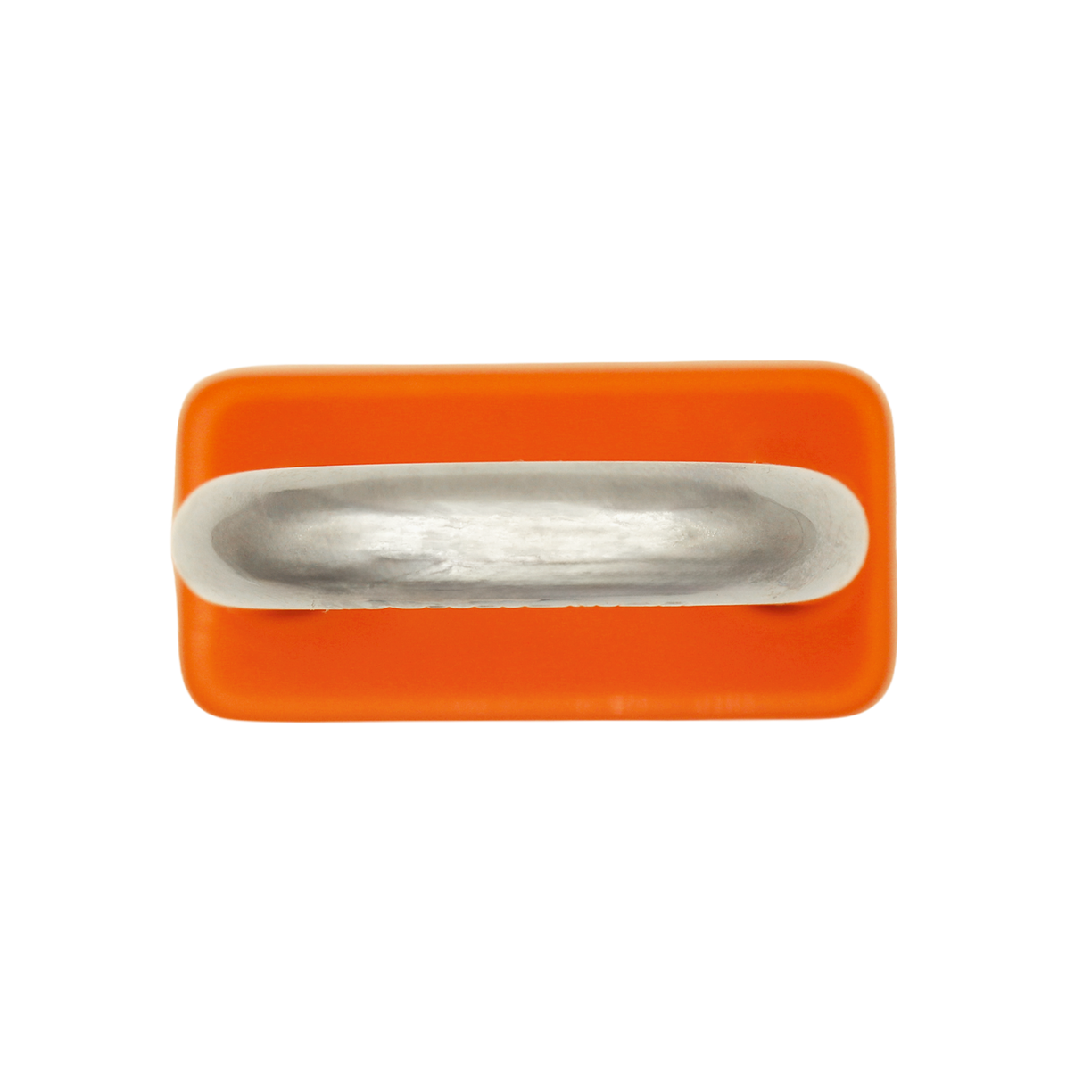 American Lock A1106PCORJ - Powder Coated Orange Aluminum Safety LOTO Padlock, 1-1/2" Wide with 1-1/2" Tall Shackle