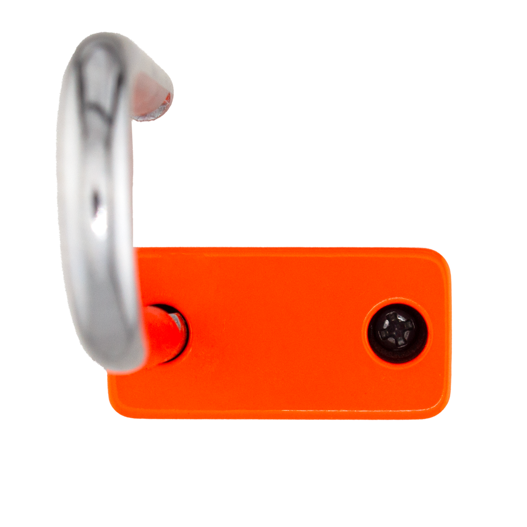 American Lock A1106PCNORJ - Powder Coated Neon Orange Aluminum Safety Padlock