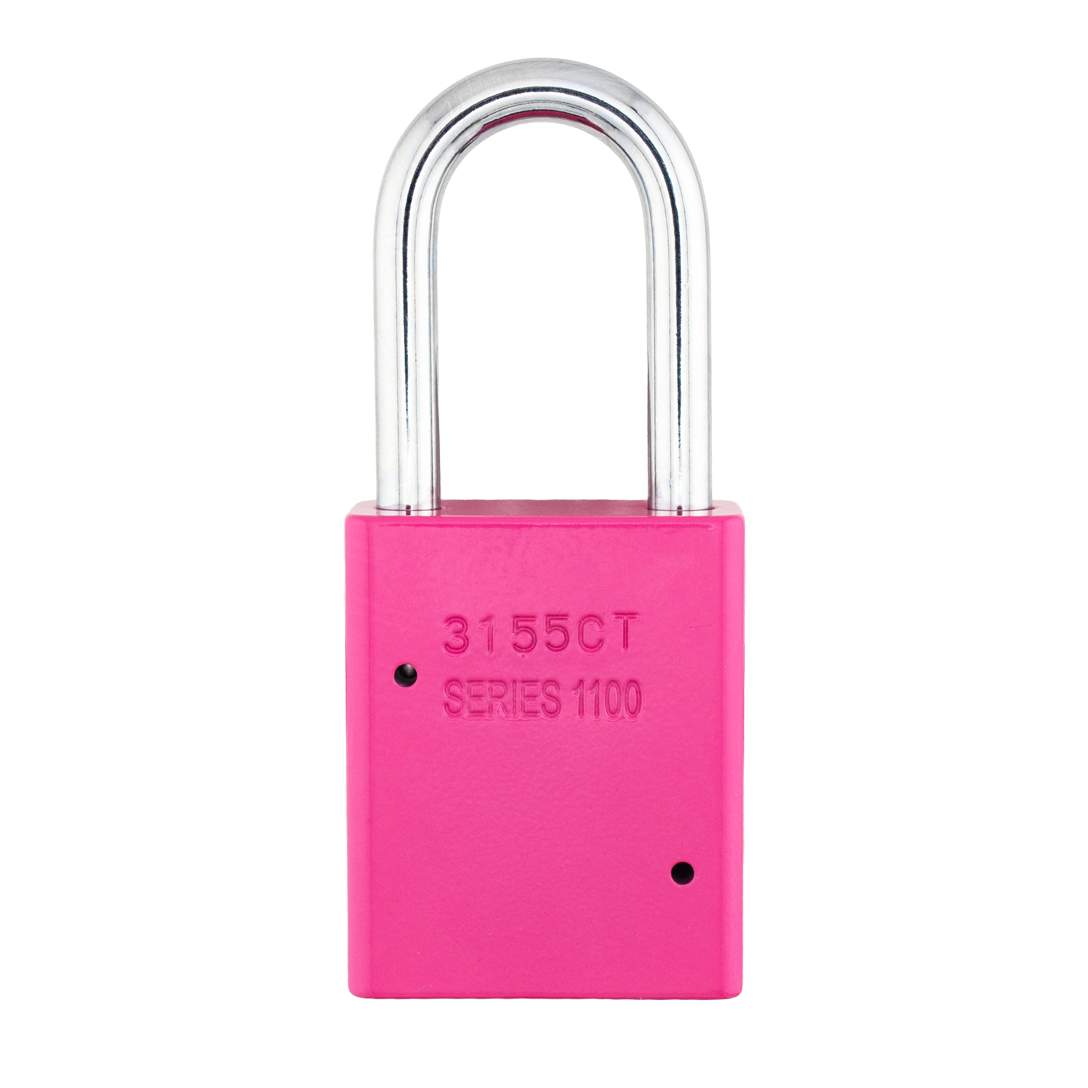 American Lock A1106PCPNK - Powder Coated Pink Aluminum Safety Padlock