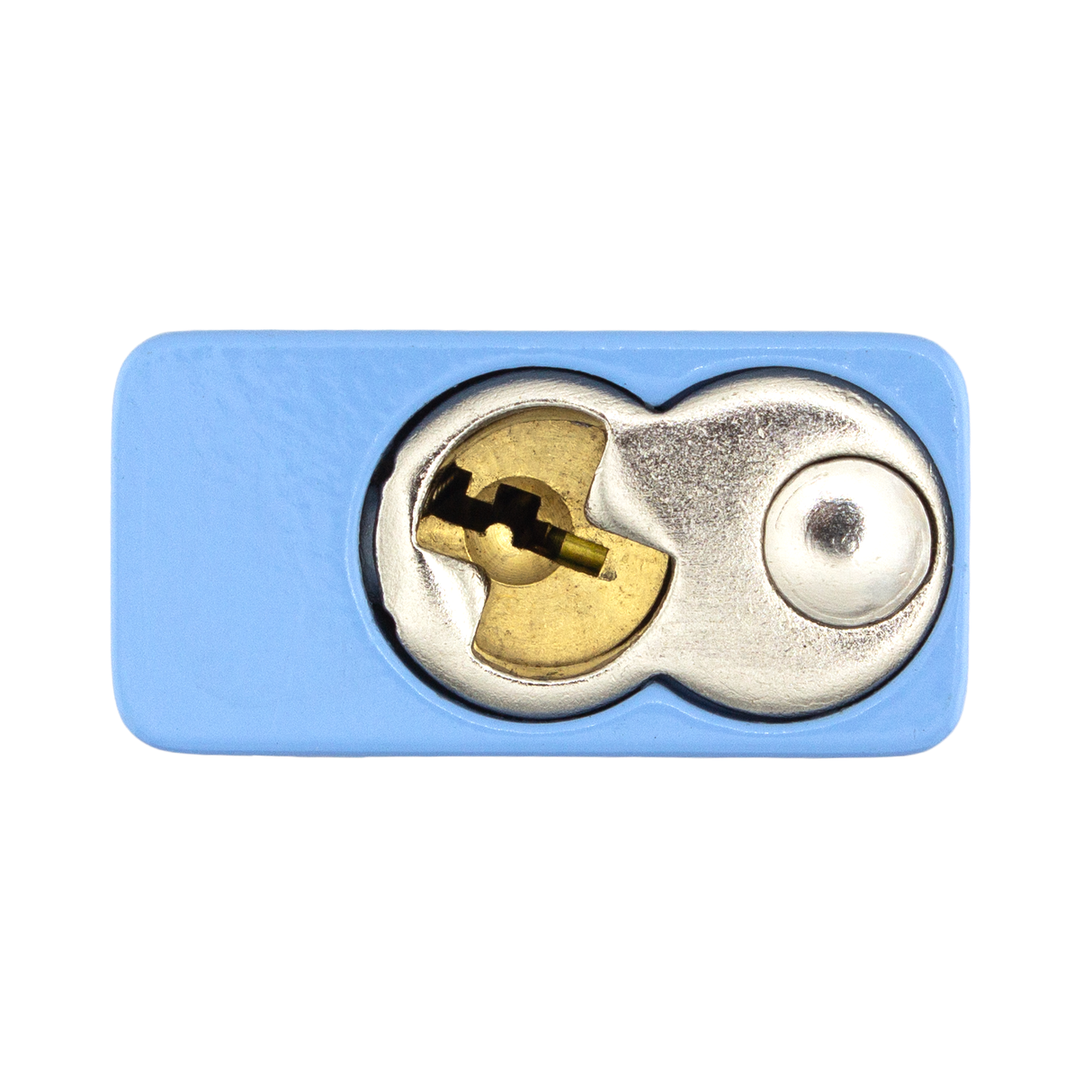 American Lock A1106PCSKY - Powder Coated Sky Aluminum Safety Padlock