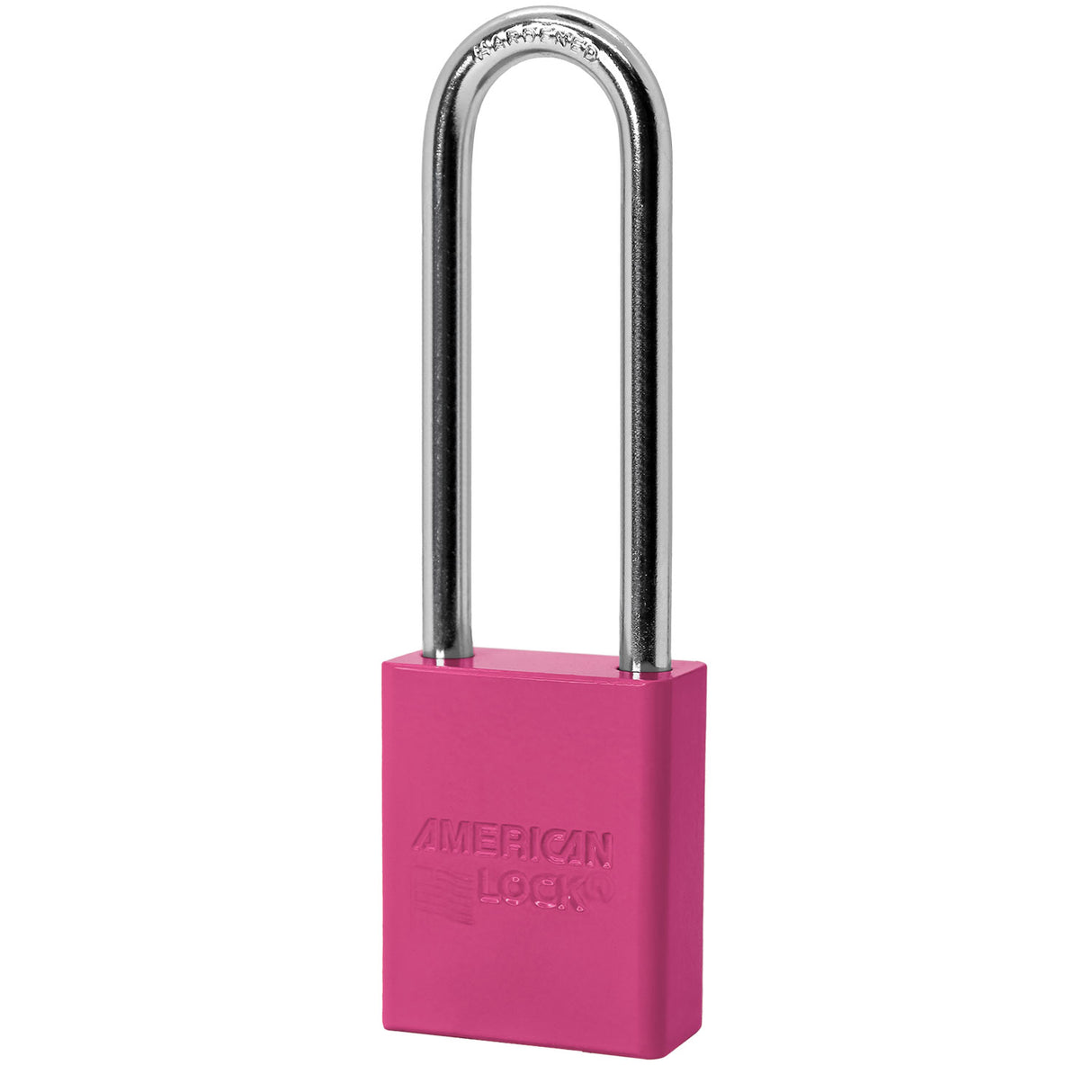 American Lock A1107PC - Powder Coated Aluminum Safety LOTO Padlock, 1-1/2" Wide with 3" Tall Shackle