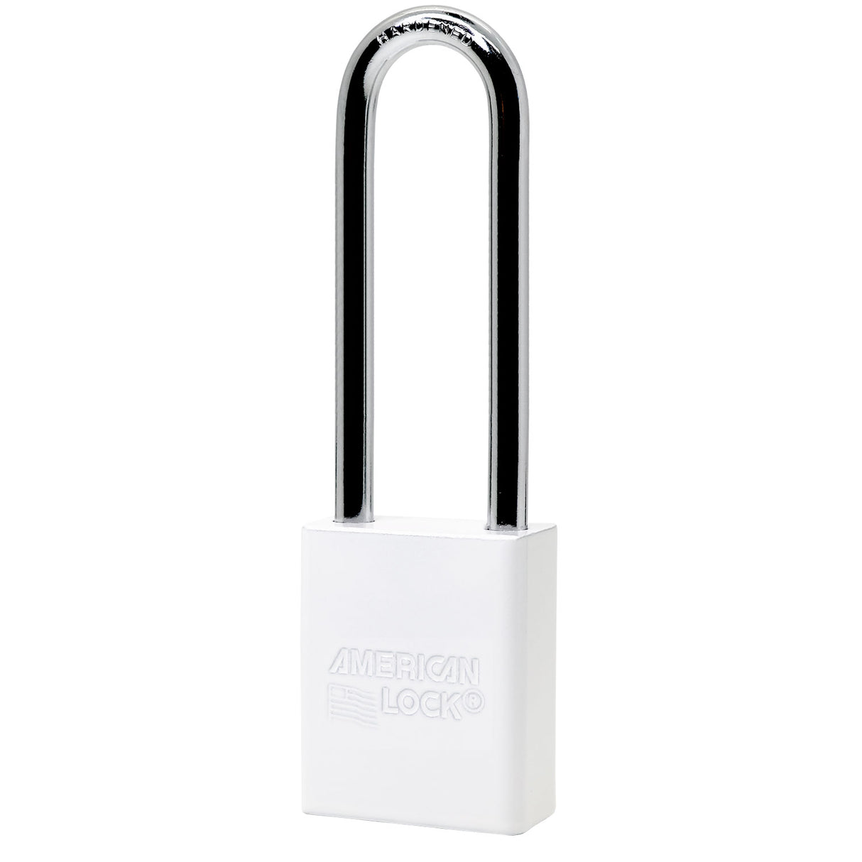 American Lock A1107PC - Powder Coated Aluminum Safety LOTO Padlock, 1-1/2" Wide with 3" Tall Shackle