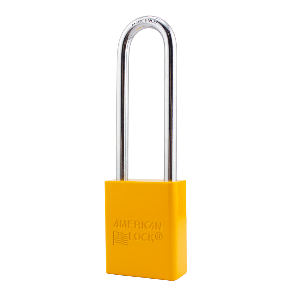 American Lock A1107PC - Powder Coated Aluminum Safety Padlock