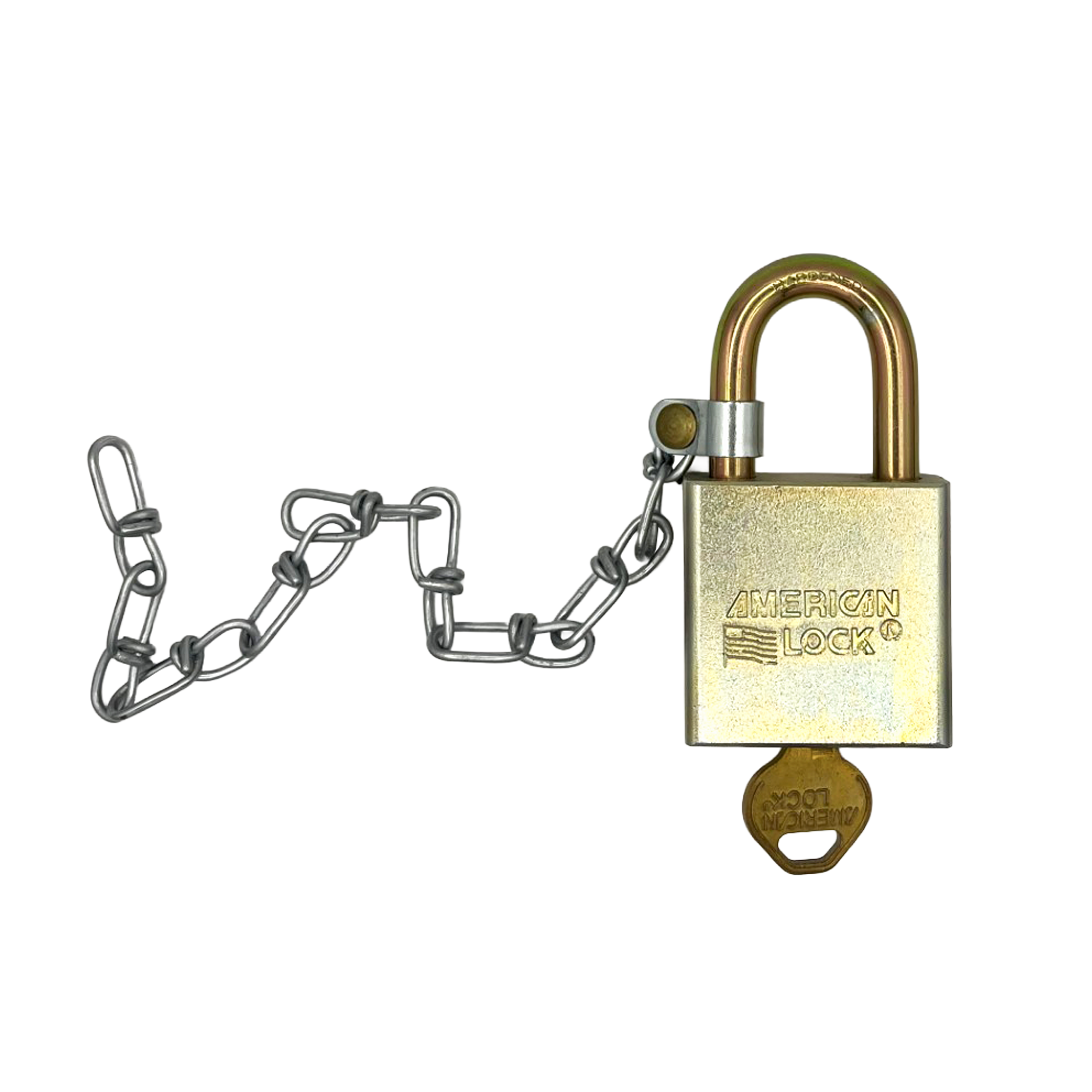 American Lock A5200 Keyed Alike - Solid Steel Key Retaining Padlock 1-3/4in (44mm) Wide