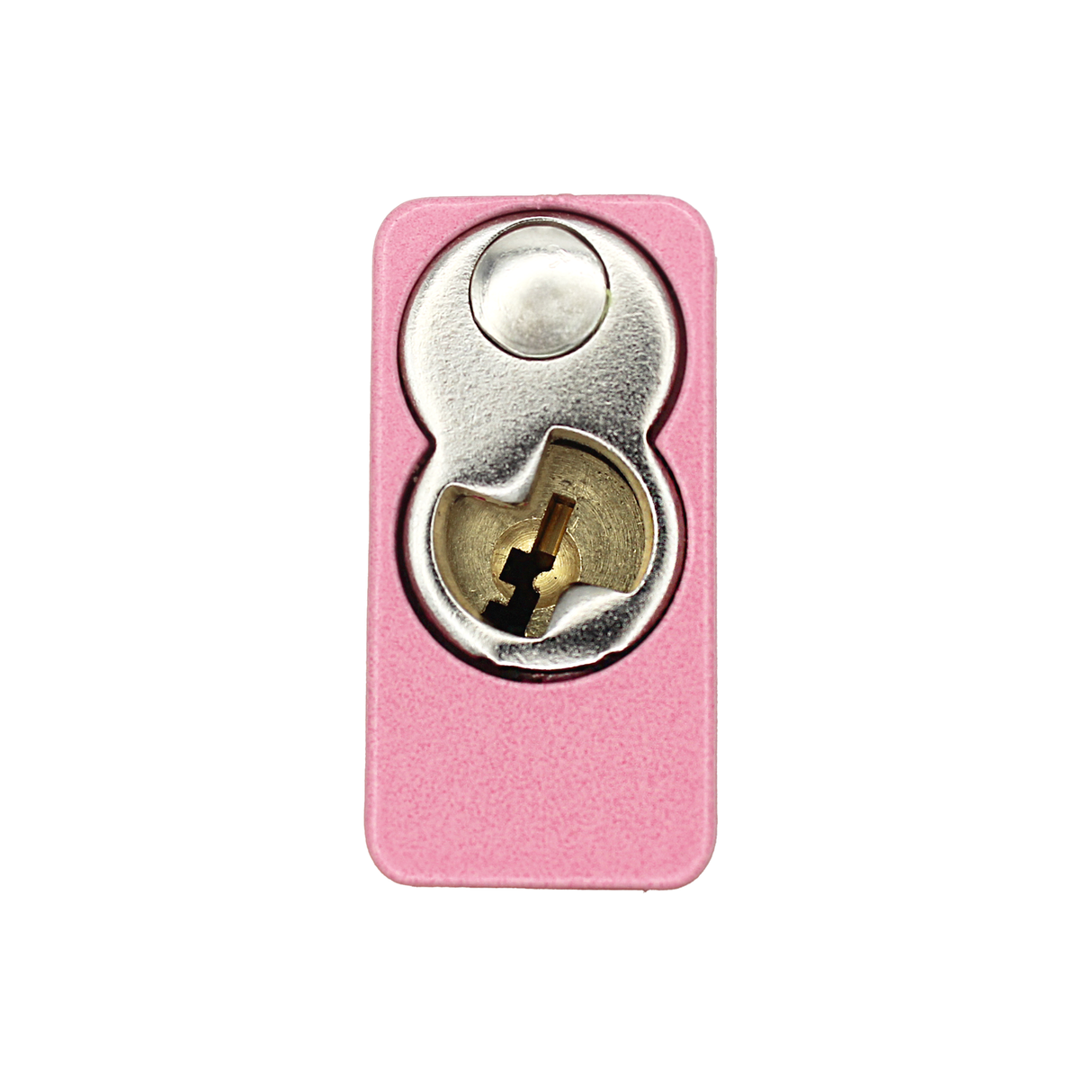 American Lock A1106PCBGM - Powder Coated Bubblegum Aluminum Safety LOTO Padlock, 1-1/2" Wide with 1-1/2" Tall Shackle