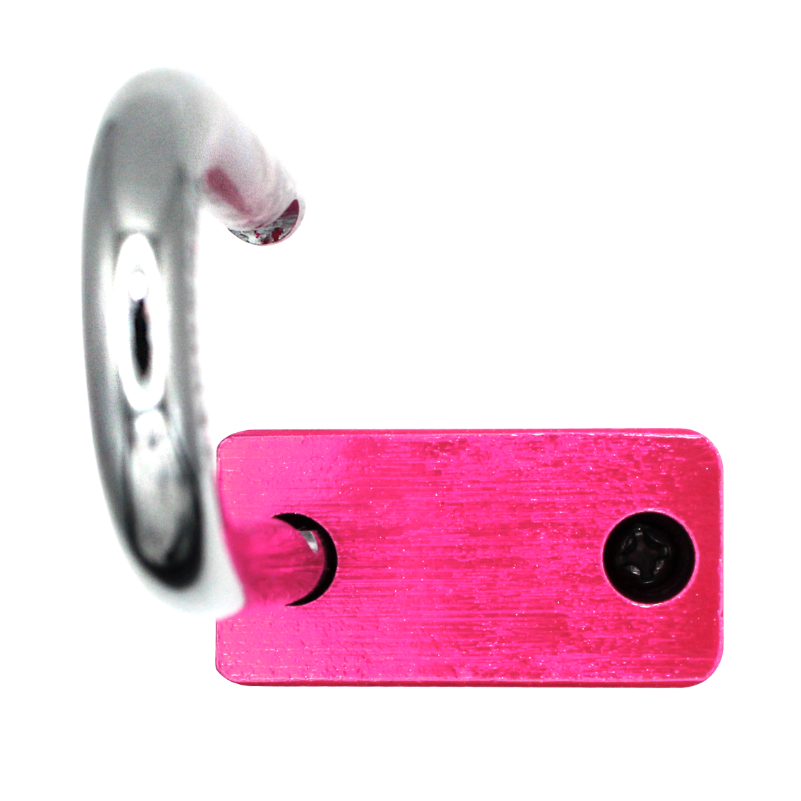 American Lock A1106PCNPNK - Powder Coated Neon Pink Aluminum Safety LOTO Padlock, 1-1/2" Wide with 1-1/2" Tall Shackle