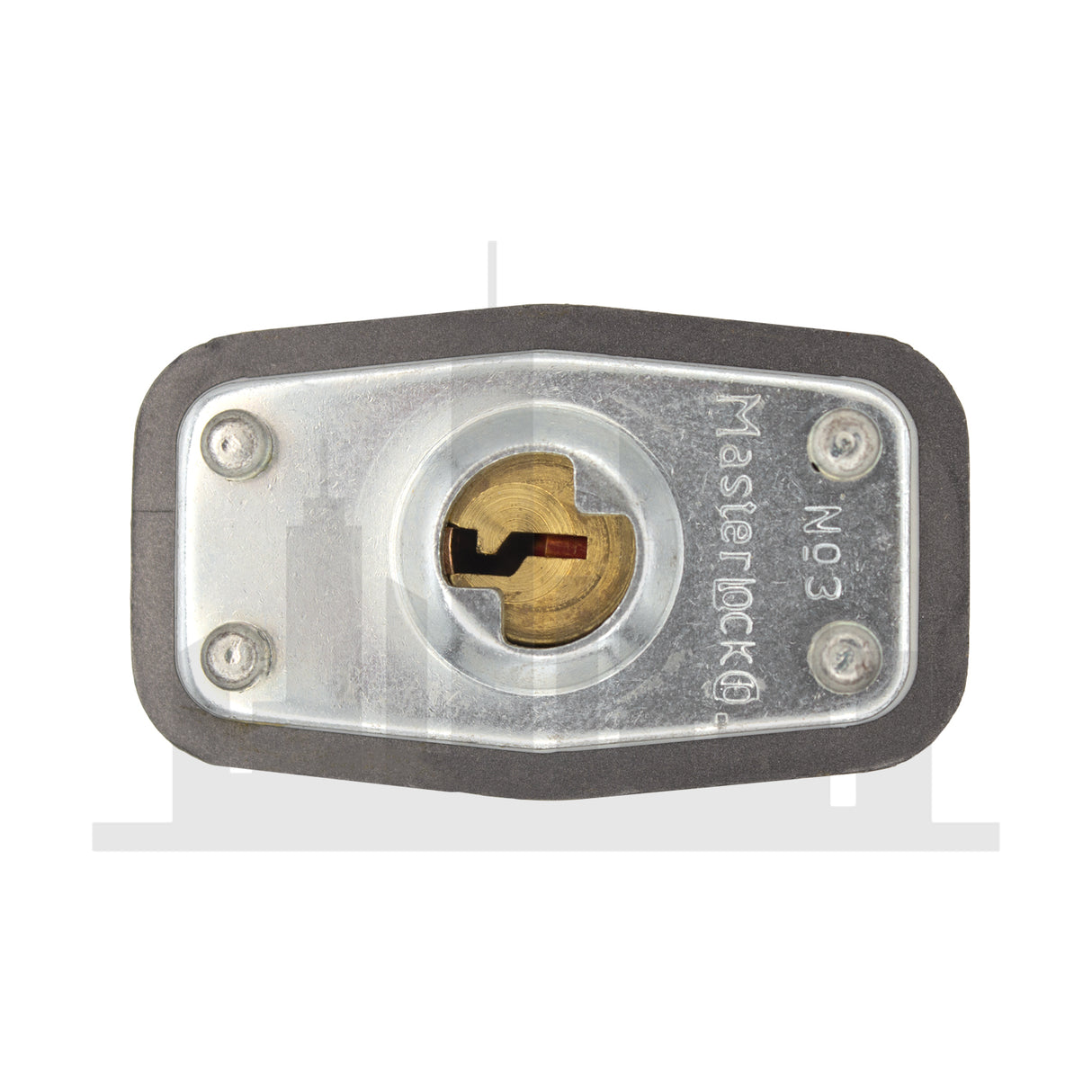 Master Lock 3 Laminated Steel Padlock 1-9/16" Wide