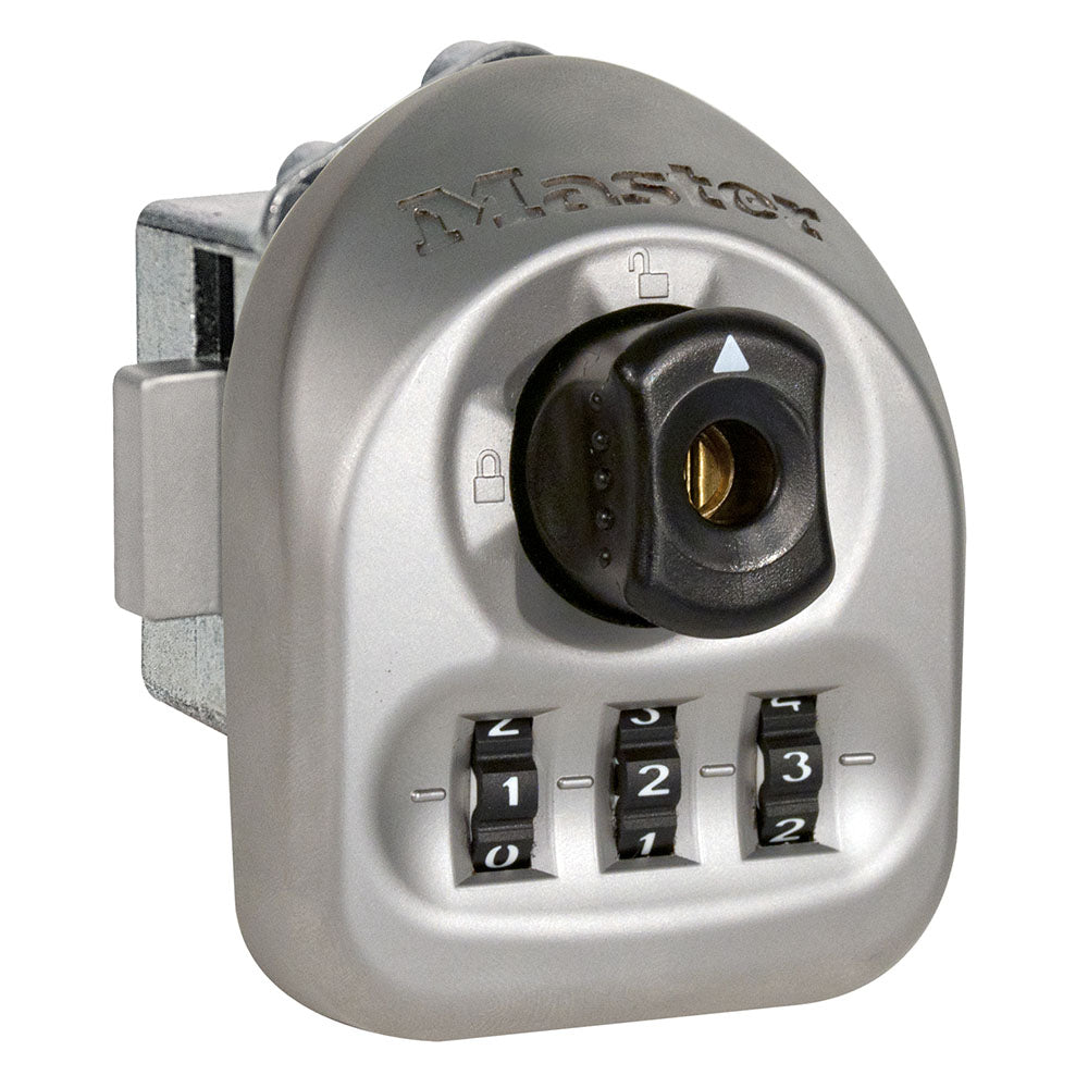 Master Lock 3630 Multi-User Mechanical Built-In Lock for Lift Handle Lockers - Hinged on the Right