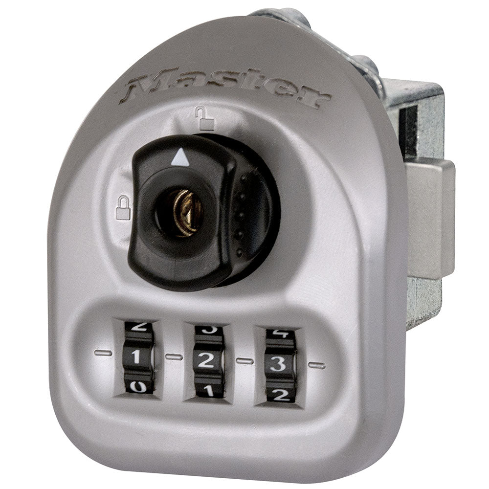 Master Lock 3631 Multi-User Mechanical Built-In Lock for Lift Handle Lockers - Hinged on the Left