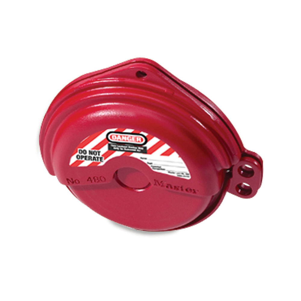 Master Lock 480 Rotating Gate Valve Lockout, 1"-3" (25mm-76mm) Diameter Handles