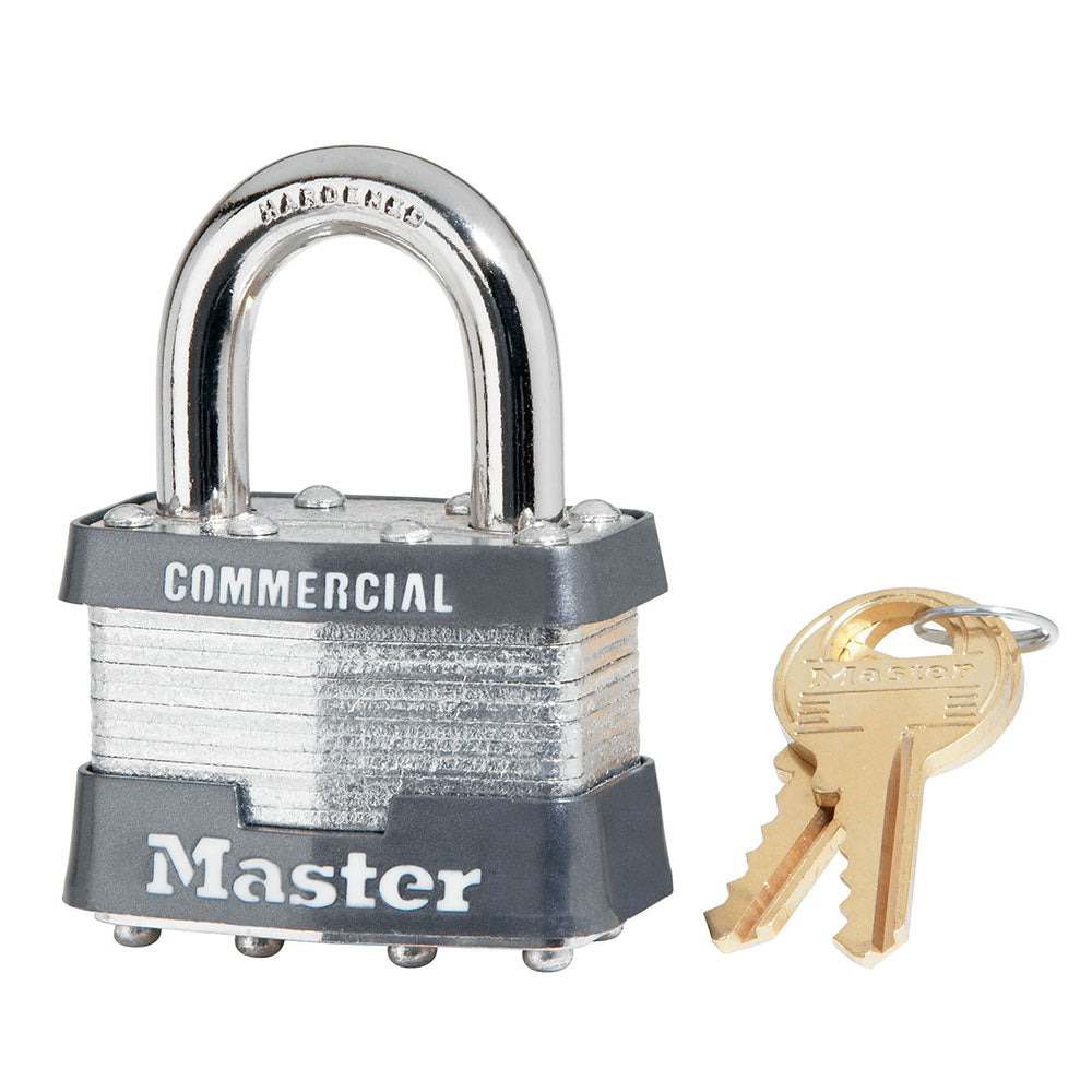 Master Lock 81 Laminated Steel Padlock 1-3/4" Wide
