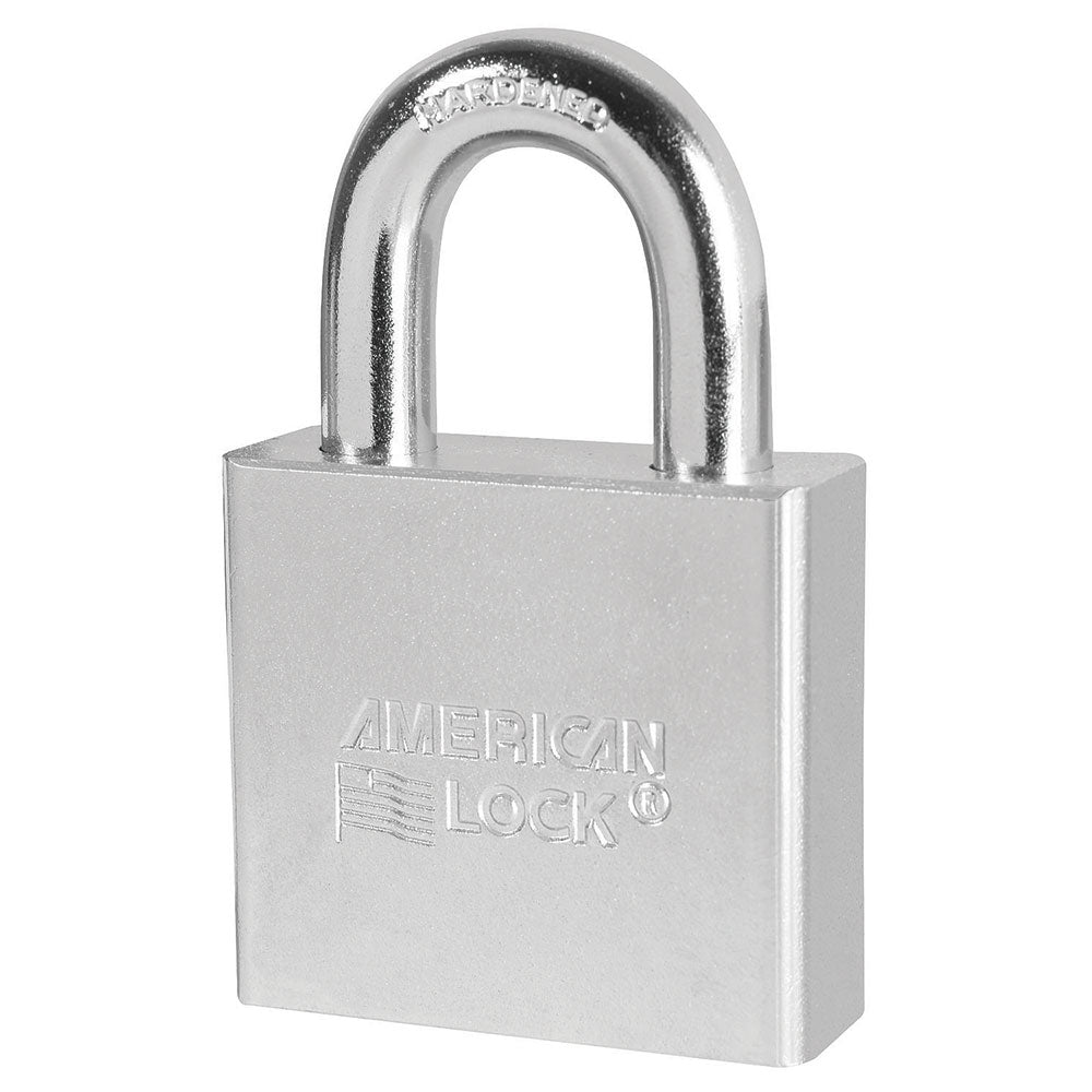 American Lock A6260 Solid Steel Rekeyable 6-Padlock 2" Wide