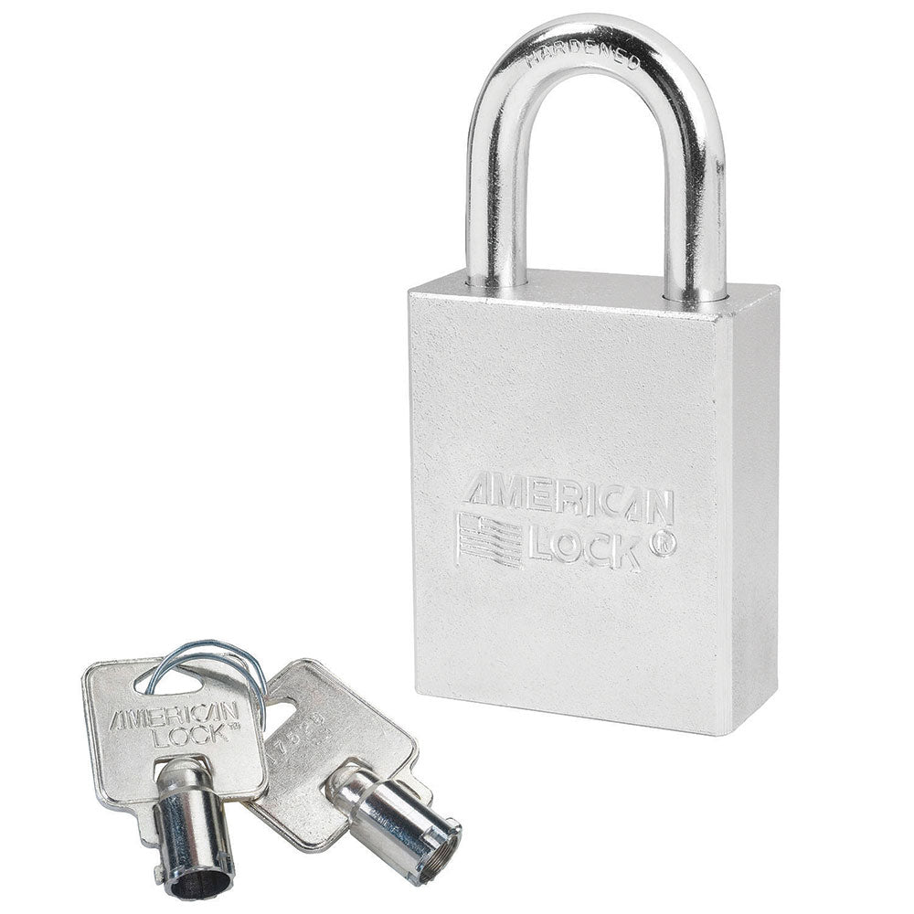 American Lock A7200 Solid Steel Rekeyable Tubular Cylinder Padlock 1-3/4" Wide