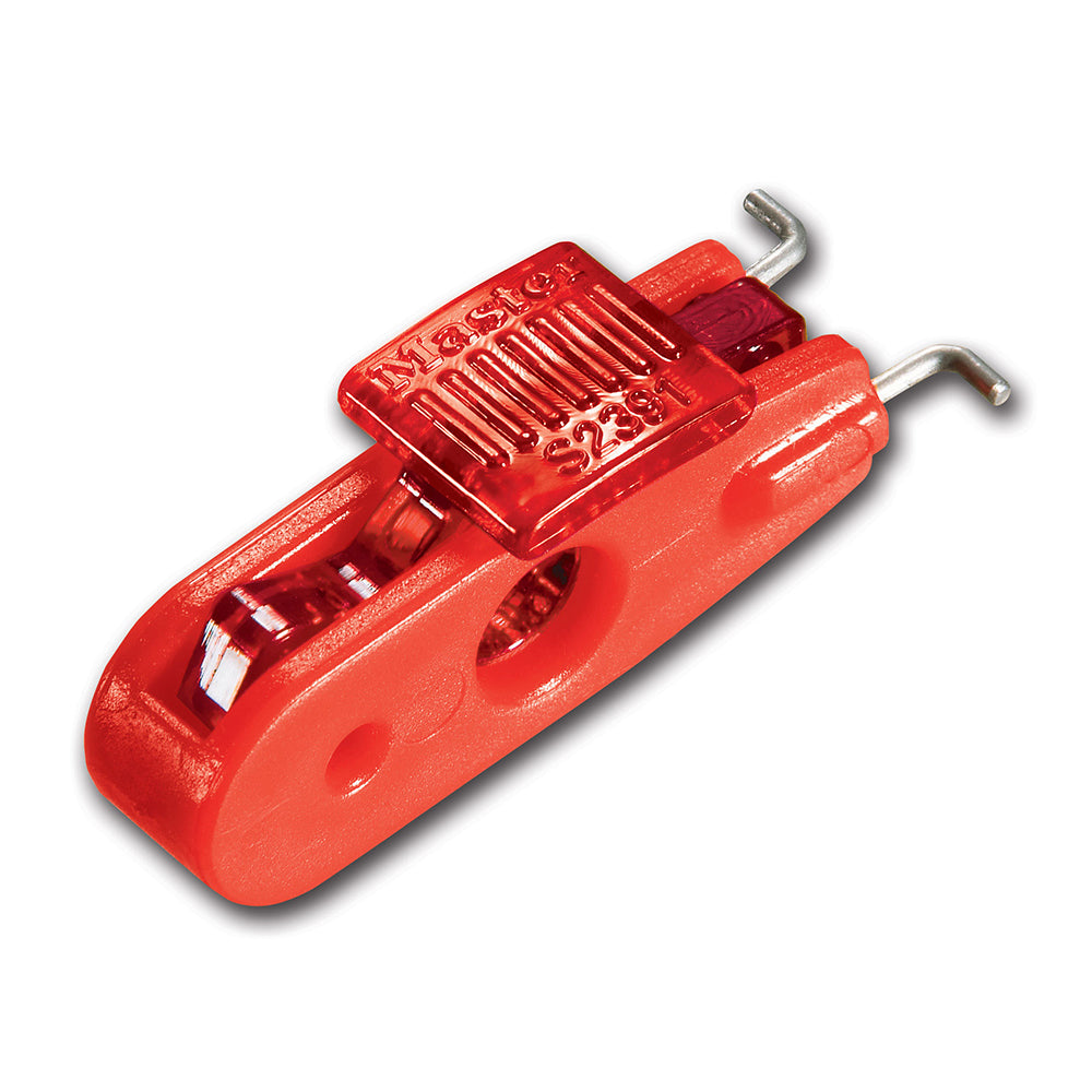 Master Lock S2391 Miniature Circuit Breaker Lockout, Pin-out Toggles, 11mm-13mm