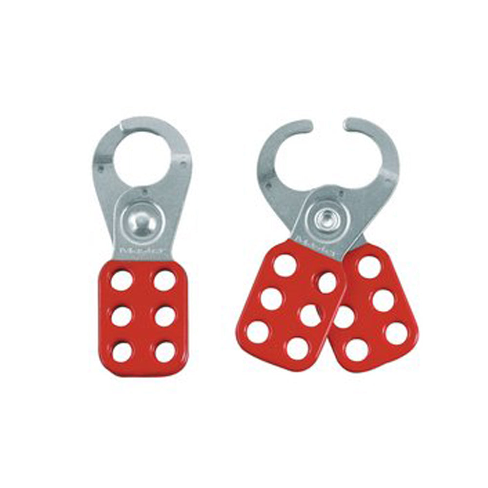 Master Lock 420 Steel Lockout Hasp, Jaw Clearance 1" Wide