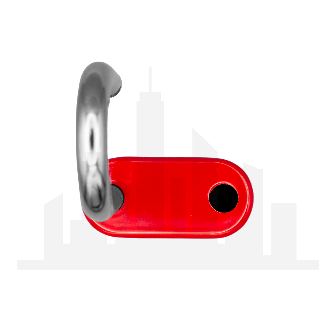 Master Lock 176 Powder Coated Red Resettable Combination Brass Padlock