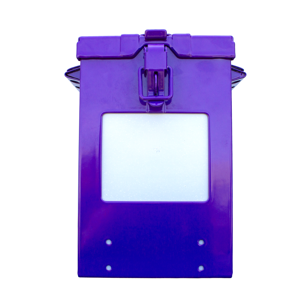 Master Lock S602PCPRP Large Portable Group Lock Box Powder Coated Purple