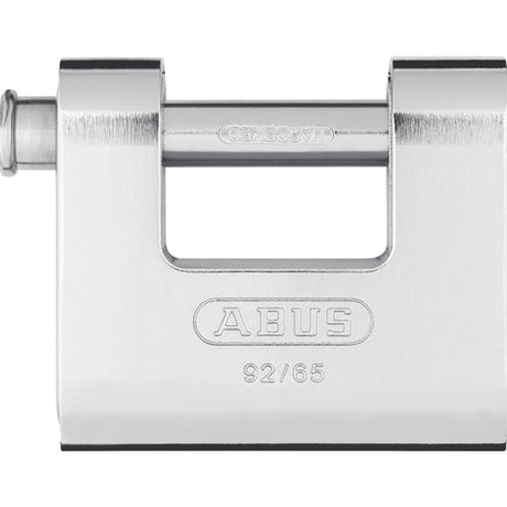 ABUS 92/65 Monoblock Solid Brass Padlock-ABUS