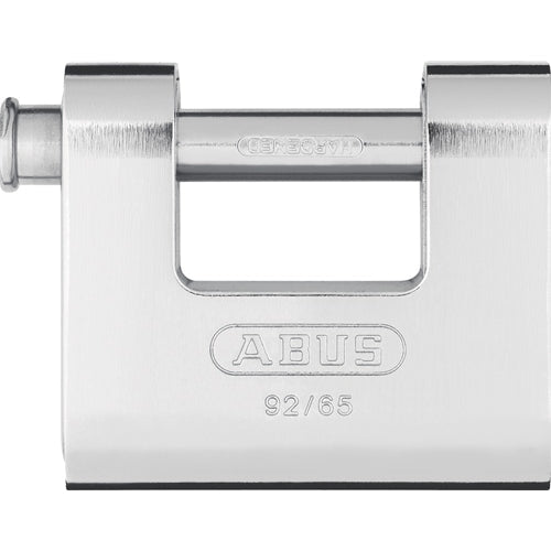 ABUS 92/65 Monoblock Solid Brass Padlock-ABUS-Keyed Alike-92/65BKA