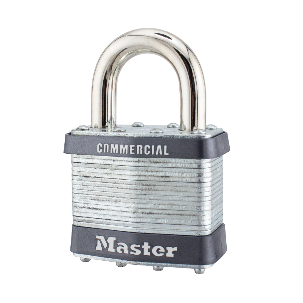 Master Lock 25 Laminated Steel Rekeyable Padlock 2" Wide (Keyway 12L854)