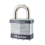 Master Lock 25 Laminated Steel Rekeyable Padlock 2" Wide (Keyway 12L854)
