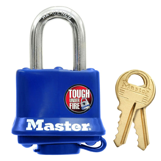 Master Lock 312 Laminated Steel Padlock 1-9/16in (40mm) wide-Keyed-Master Lock