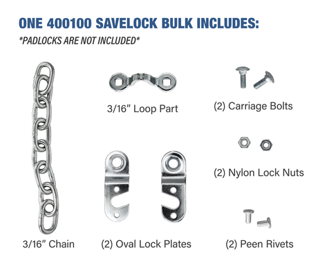 400100 3/8" Save Lock™ Bulk