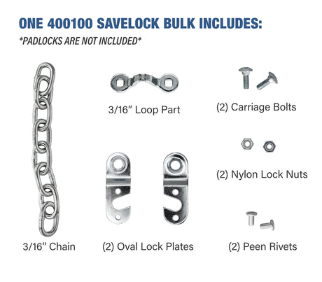 400100 3/8" Save Lock™ Bulk
