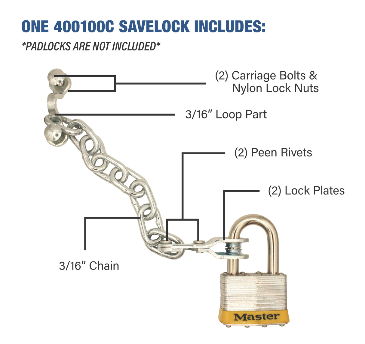 400100 3/8" Save Lock™