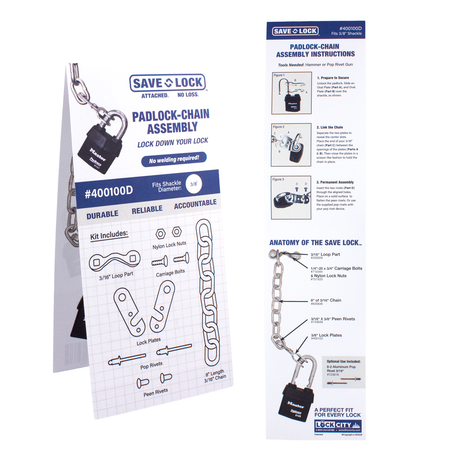 400100C 3/8" Save Lock™ Kit