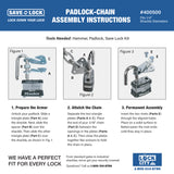 400500 1/4" Save Lock™