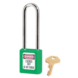 Master Lock 410 Zenex™ Thermoplastic Safety Padlock, 1-1/2" Wide with 3" Shackle