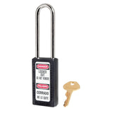 Master Lock 411 Zenex™ Thermoplastic Safety Padlock, 1-1/2" Wide with 3" Shackle