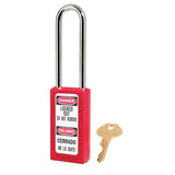 Master Lock 411 Zenex™ Thermoplastic Safety Padlock, 1-1/2" Wide with 3" Shackle