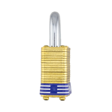 Master Lock 4 Laminated Brass Padlock 1-9/16" Wide