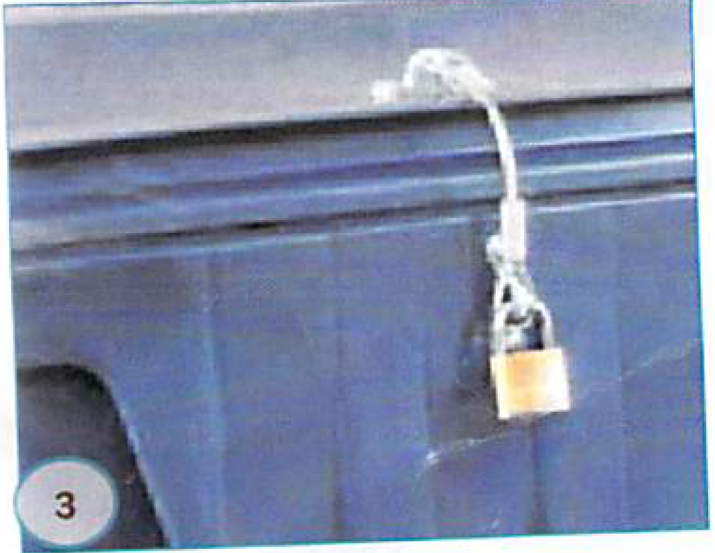 500400 City Lock™ General Security Cable Kart Lock