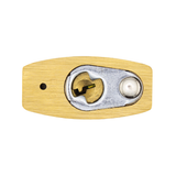 Master Lock 6840 ProSeries® Solid Brass Rekeyable Padlock 1-3/4" Wide
