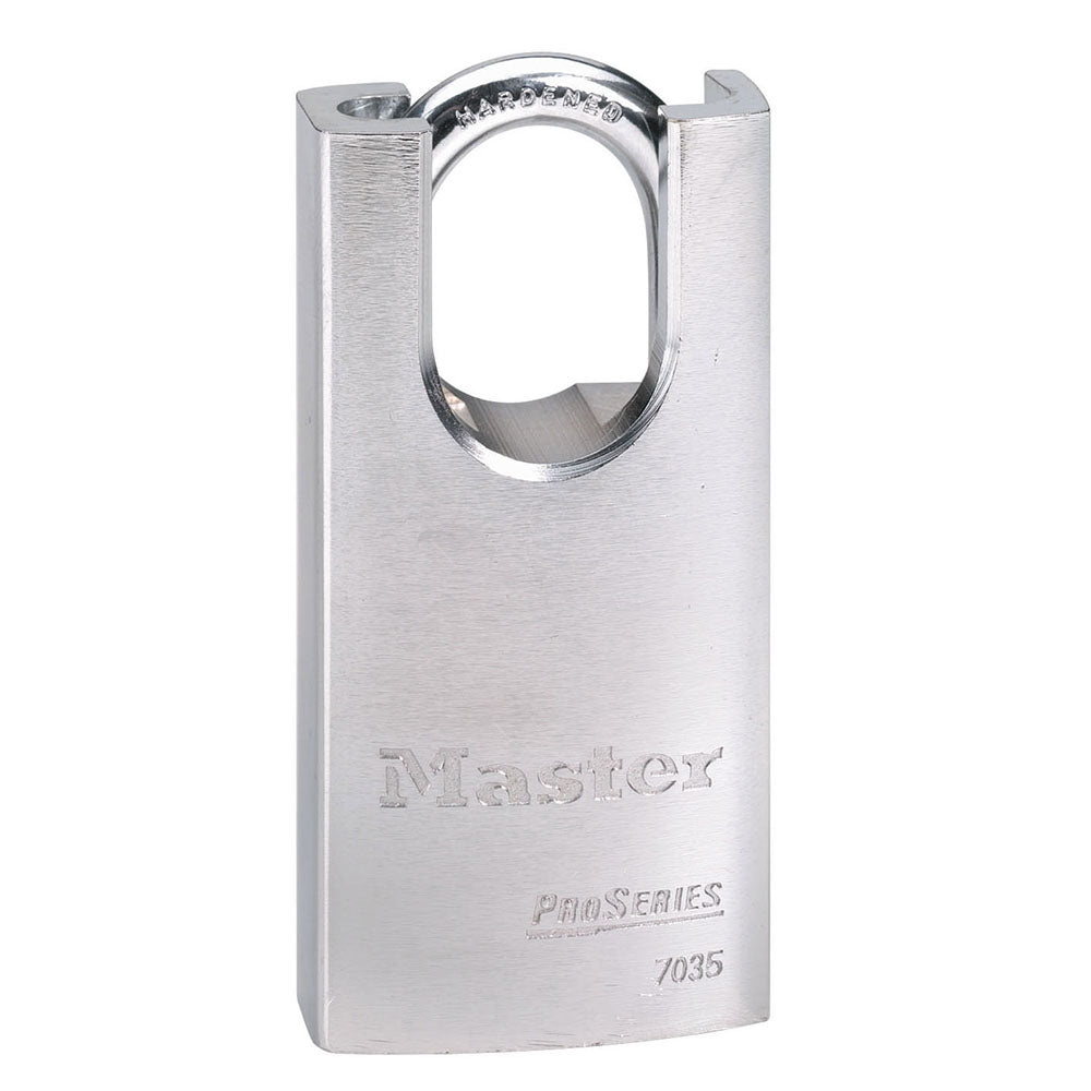 Master Lock 7035 ProSeries® Solid Steel Rekeyable Padlock 1-9/16" Wide