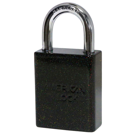 American Lock A1105 Powder Coated Aluminum Safety Padlock, 1-1/2" Wide with 1" Tall Shackle