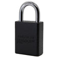 American Lock A1105 Powder Coated Aluminum Safety Padlock, 1-1/2" Wide with 1" Tall Shackle