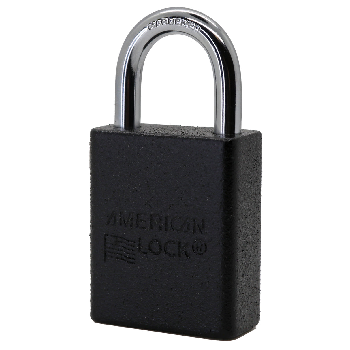 American Lock A1105 Powder Coated Aluminum Safety Padlock, 1-1/2" Wide with 1" Tall Shackle