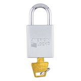 American Lock A1105 Powder Coated Aluminum Safety Padlock, 1-1/2" Wide with 1" Tall Shackle