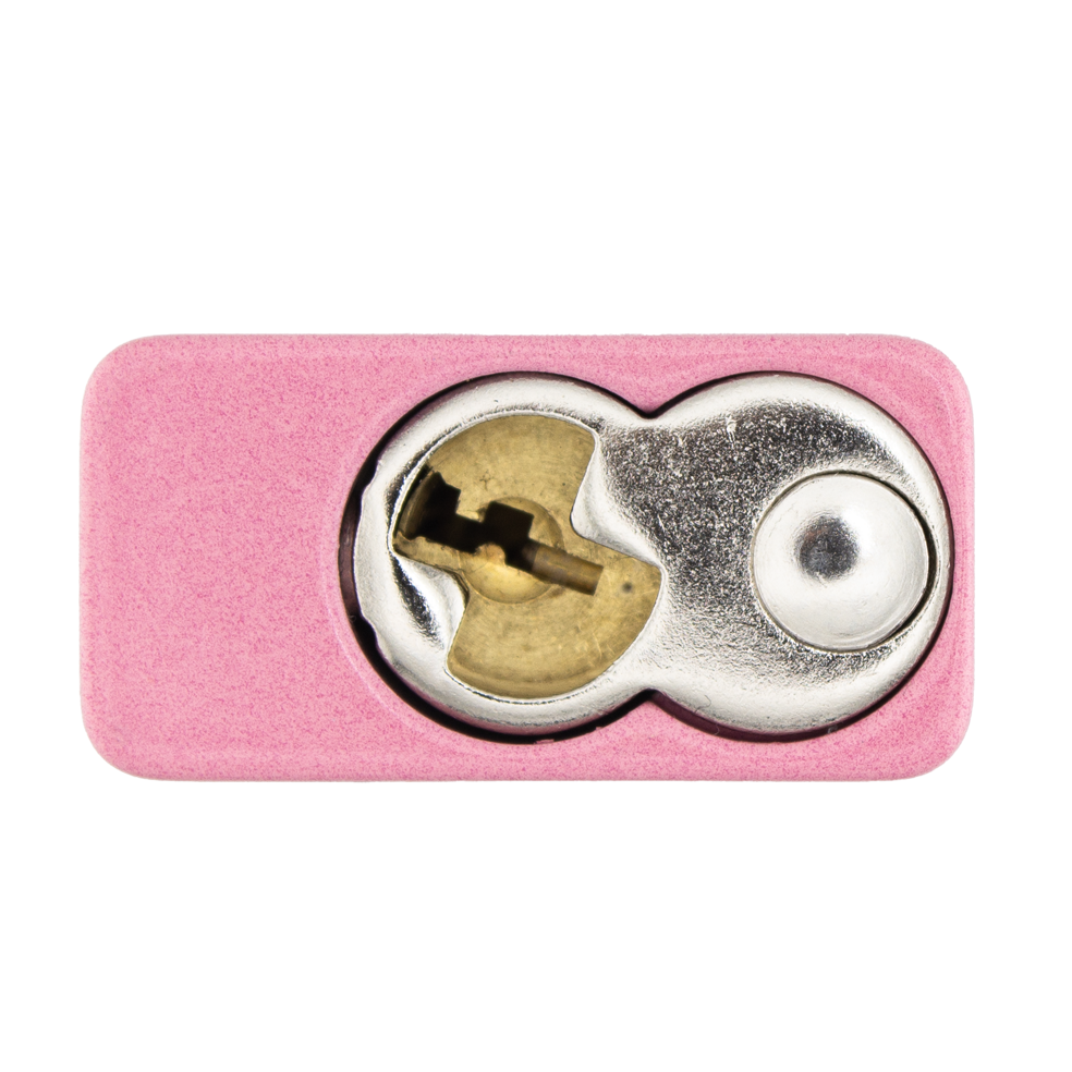 American Lock A1106PCBGM - Powder Coated Bubblegum Aluminum Safety Padlock (Copy)