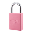 American Lock A1105PCBGM - Powder Coated Bubblegum Aluminum Safety Padlock